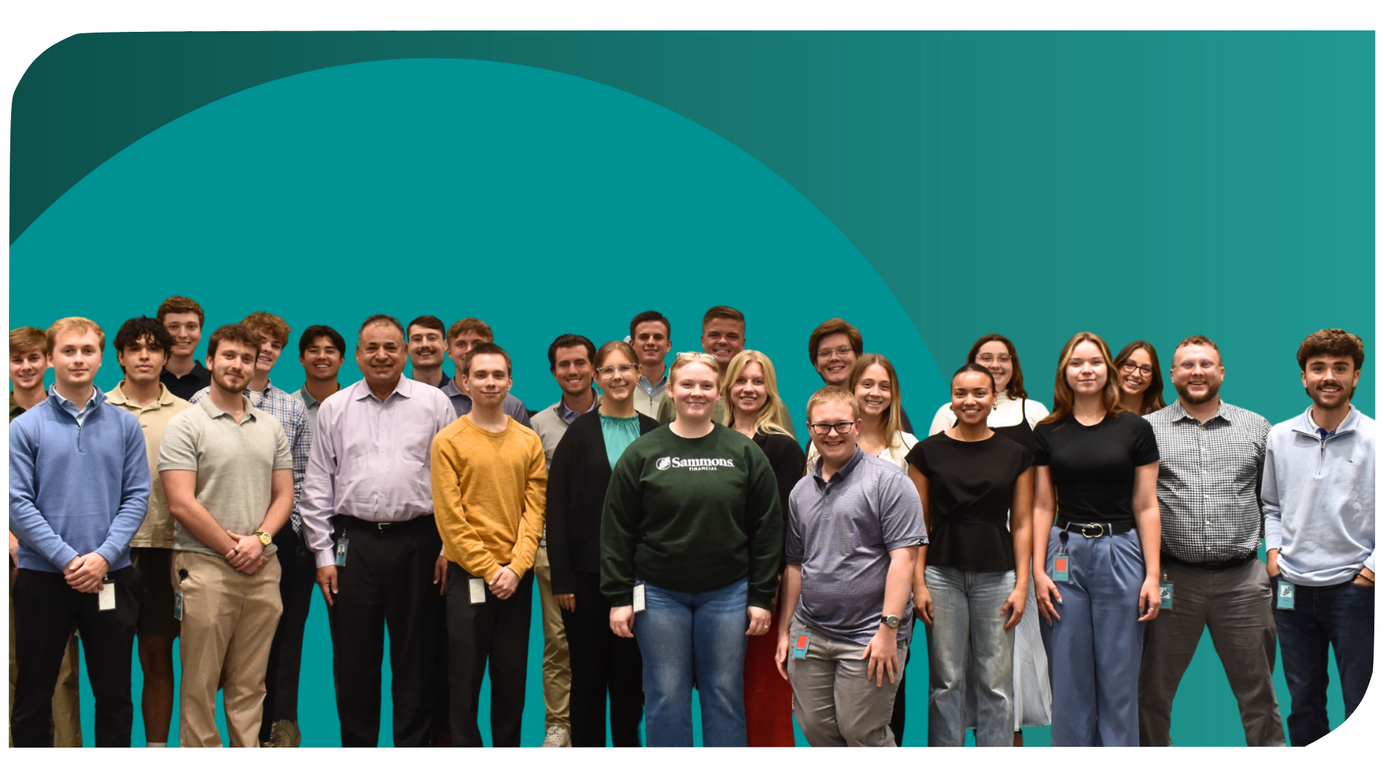 A group of 2025 SFG Interns