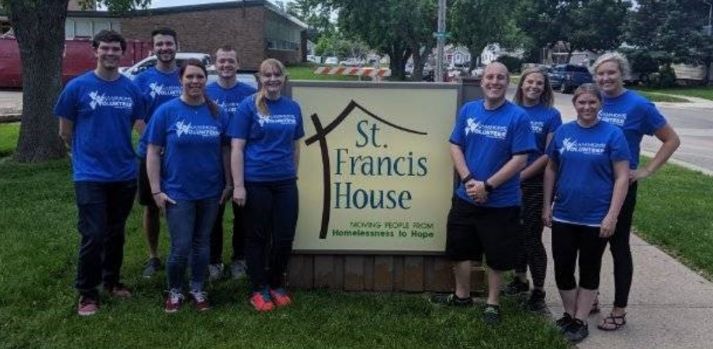 St. Francis House volunteers