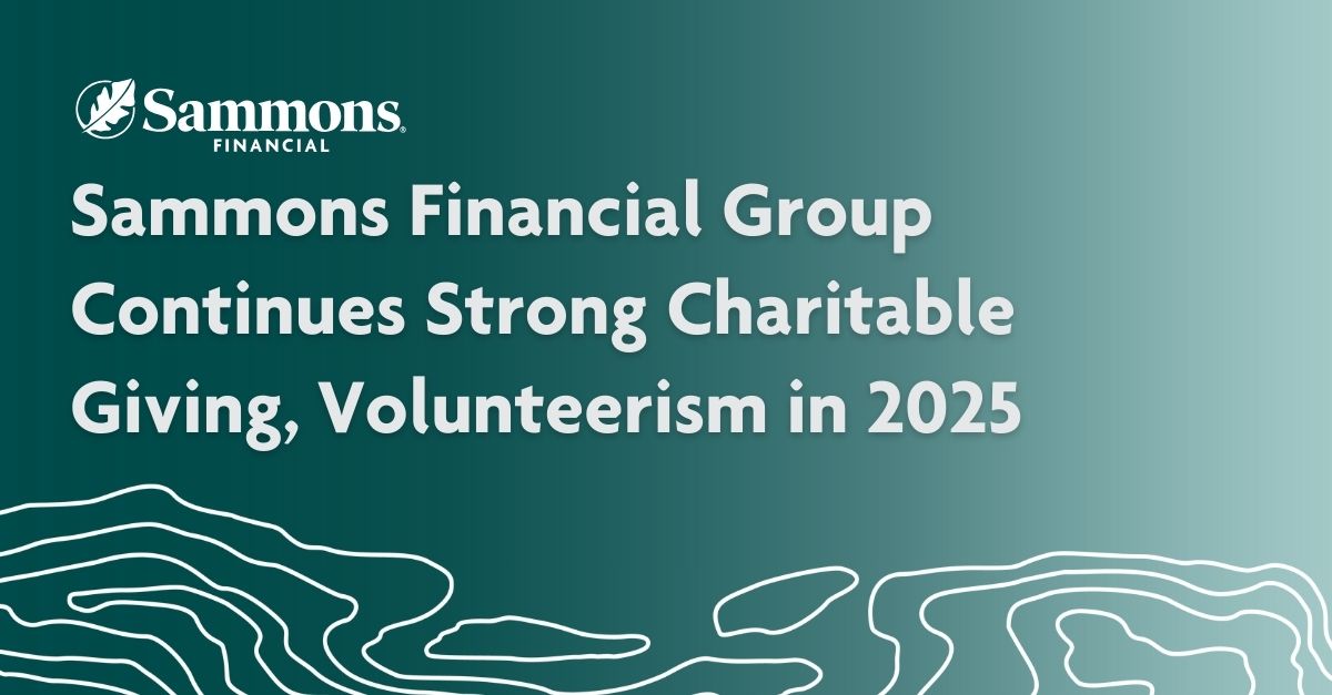 Sammons Financial Group Continues Strong Charitable Giving, Volunteerism in 2025