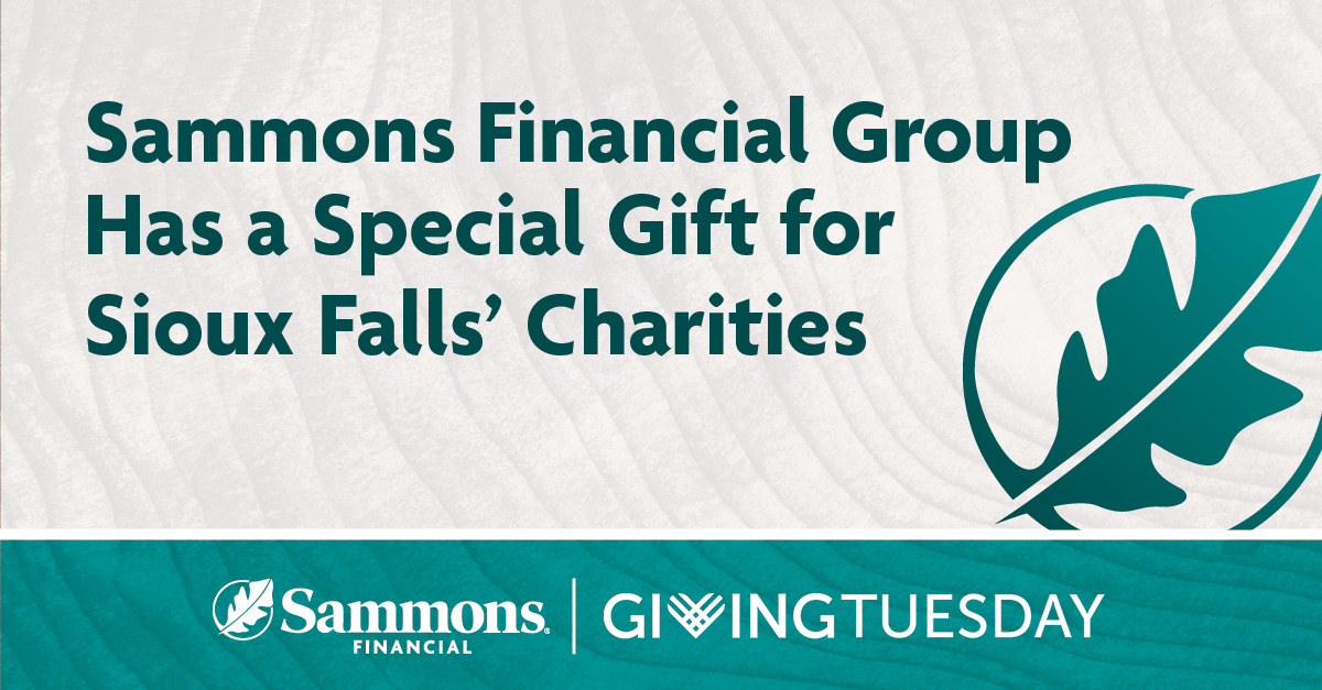 Sammons Financial Group Giving Tuesday 2023